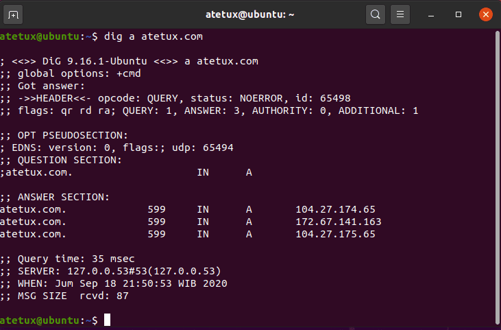 How To Troubleshooting DNS On Linux - Linux Tutorial - Atetux