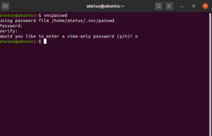 tigervnc server ubuntu 20.04