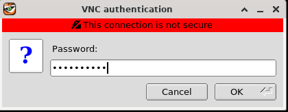 vnc password